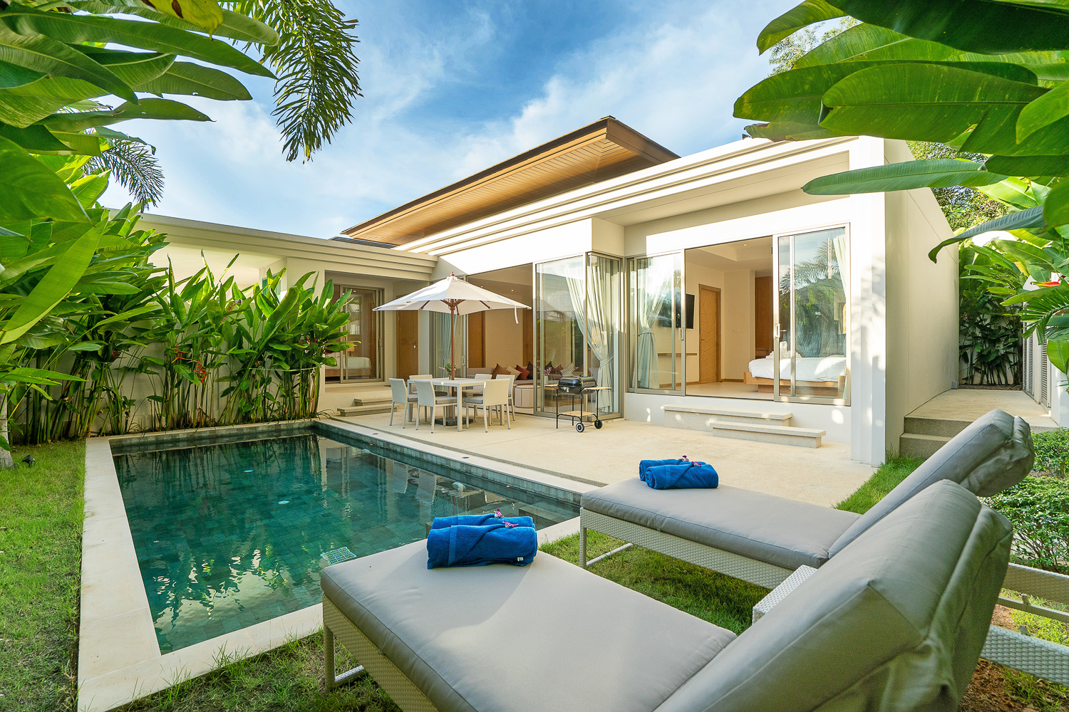 Property amenities featured at a client's home